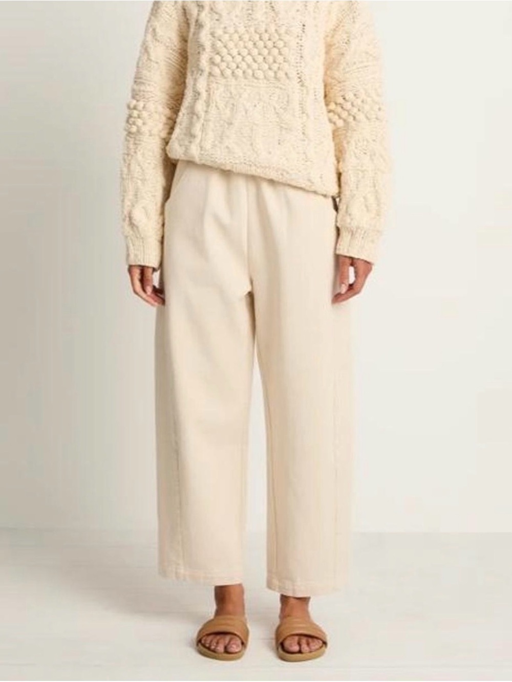 Arc Pant in Naturel, Size S